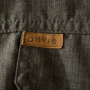 Orvis fishing shirt blue